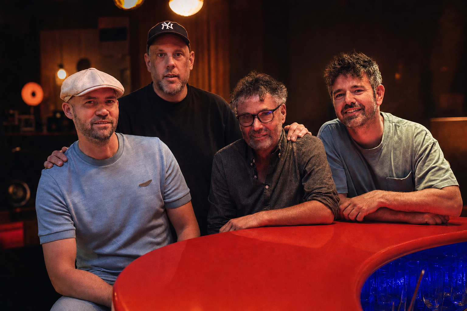 Fuladja met Marcel Jaspers, Chas Krijnen, Gertjan Schurer en Wilte de Haan